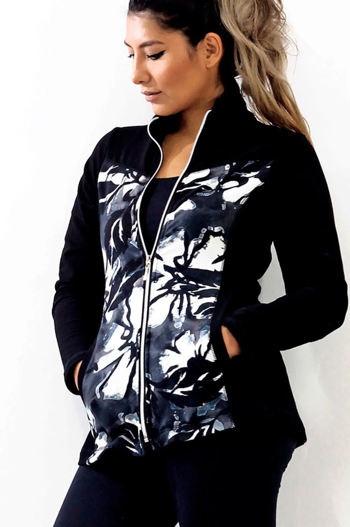 Zip Fleece Jacket - Hula Nights